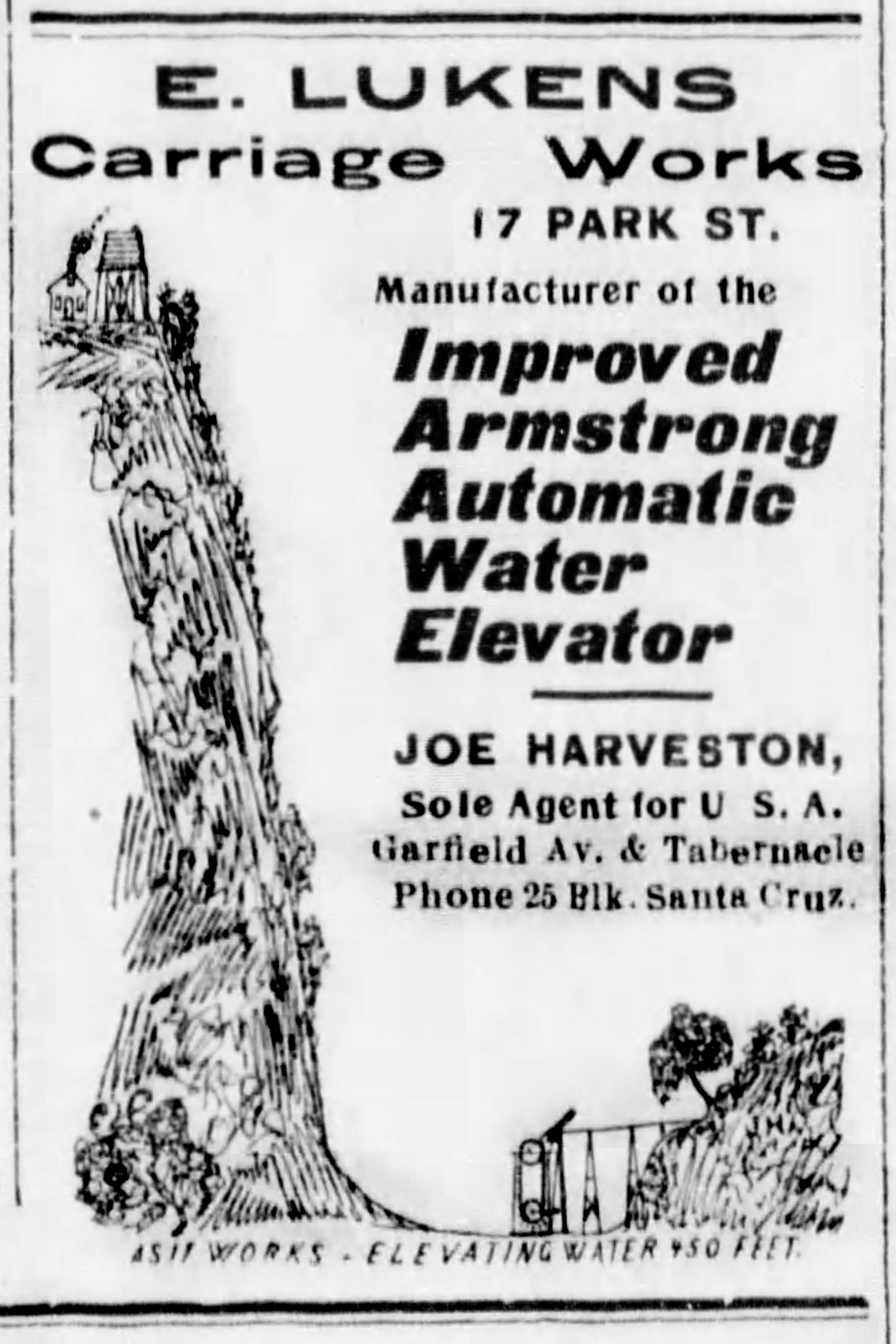 Santa Cruz Sentinel March 14, 1905