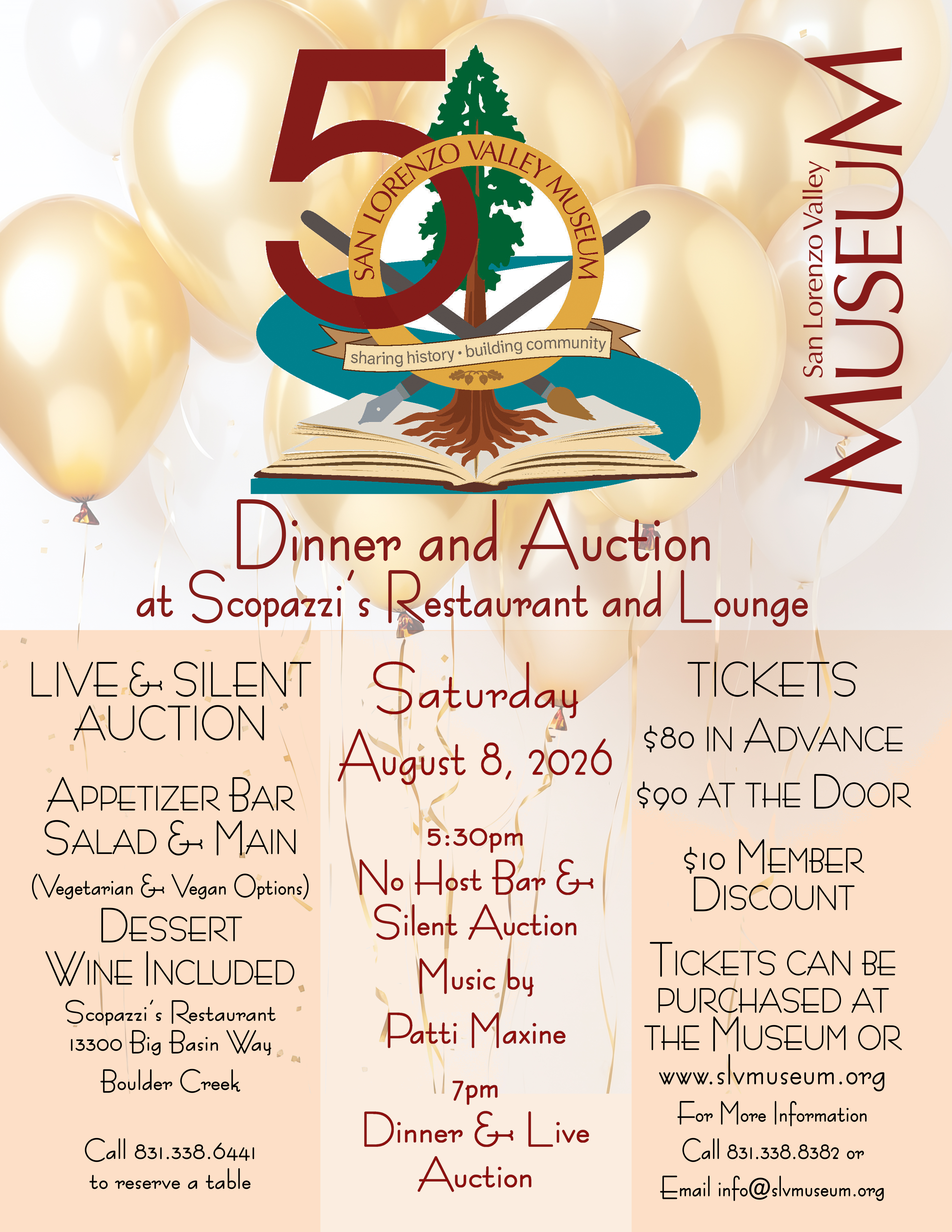 50th Anniversary Dinner