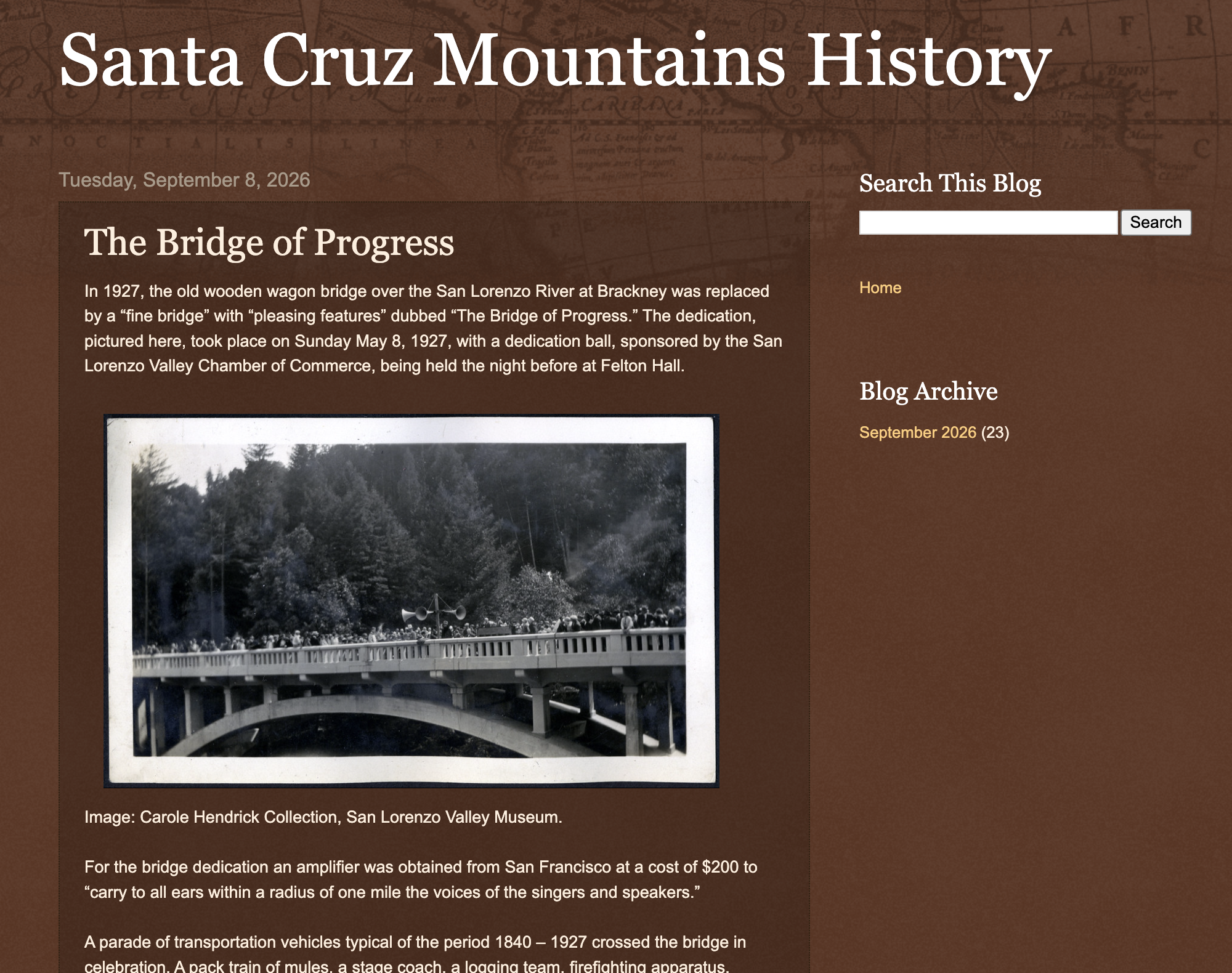 History Blog