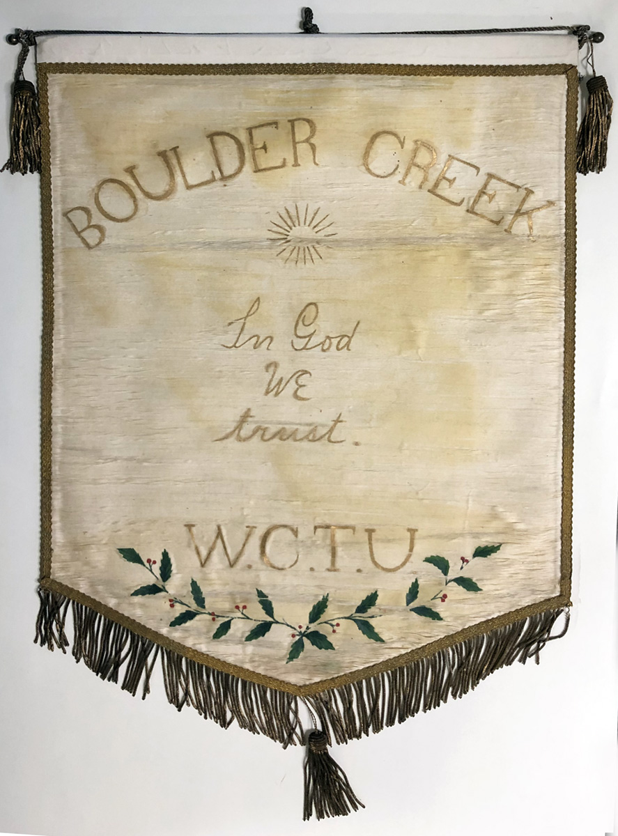 Boulder Creek WCTU Banner